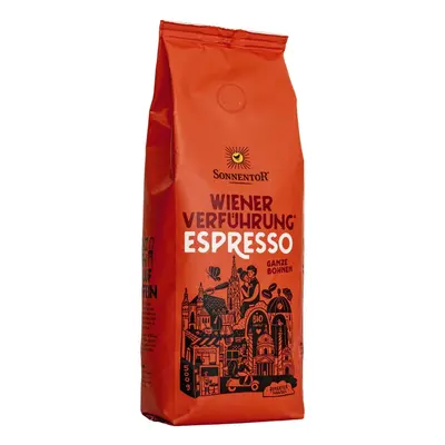 Sonnentor Káva Vídeňské pokušení espresso pražená zrnková BIO 500 g