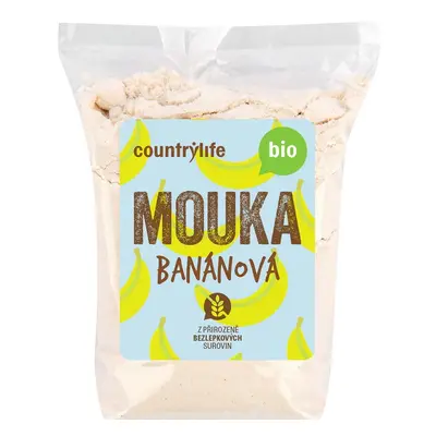 Country Life Mouka banánová BIO 250 g