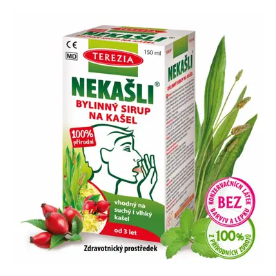 Terezia Company Nekašli přírodní bylinný sirup 150 ml