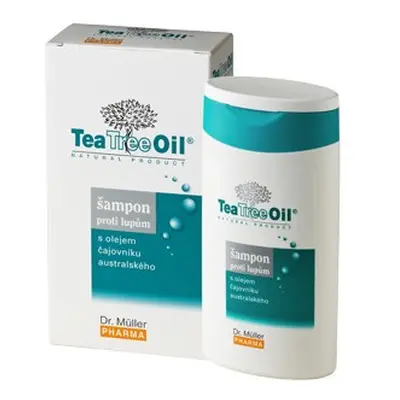 Dr. Müller Pharma Tea Tree Oil šampon proti lupům 200 ml