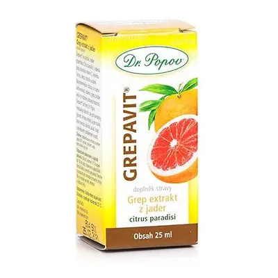 Dr.Popov Grepavit grep extrakt z jader 25 ml