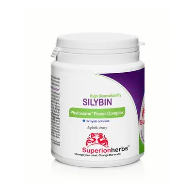 Superionherbs Silybin Phytosome Power Complex 90 kapslí