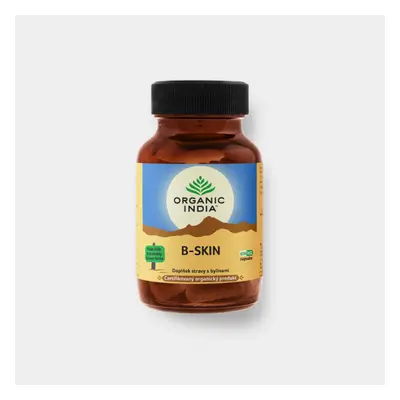 Organic India B skin 60 kapslí