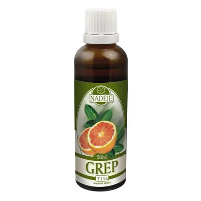 Naděje Grapefruit bylinná tinktura 50 ml Naděje