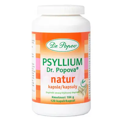 Dr. Popov Psyllium kapsle 120 ks