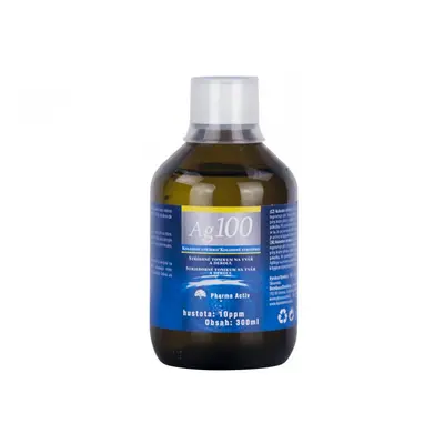 Natural Pharm Koloidné striebro Ag100 10ppm 300 ml