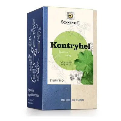 Sonnentor Kontryhel BIO čaj porcovaný dvoukomorový 21,6 g