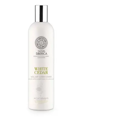 Natura Siberica Kondicionér pro větší objem - Bílý cedr 400 ml