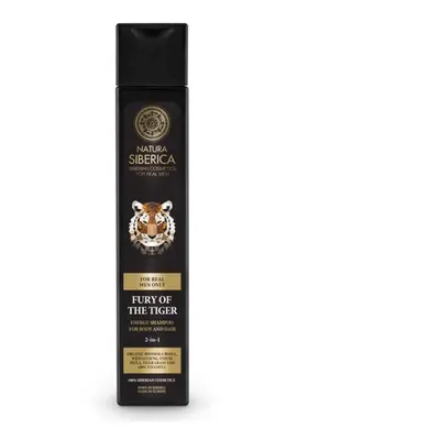 Natura Siberica Men energizující šampon na vlasy i tělo Fury of the Tiger 250 ml