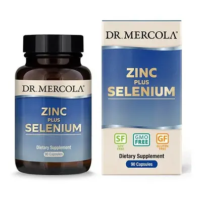 Dr.Mercola Zinek 15 mg plus selen 200 mcg 90 kapslí