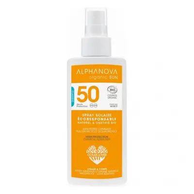 Alphanova opalovací krém spray SPF50 125 g