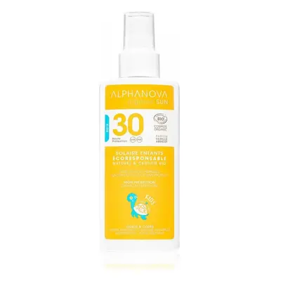 Alphanova Sun Bio Kids opalovací spray SPF30 125 ml