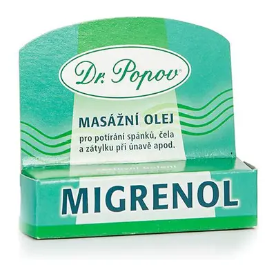 Dr. Popov Migrenol masážní olej roll-on 6 ml