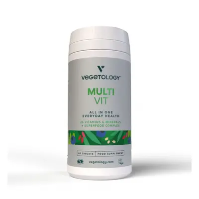 Vegetology MultiVit Multivitamíny s minerály pro vegany, 60 tablet