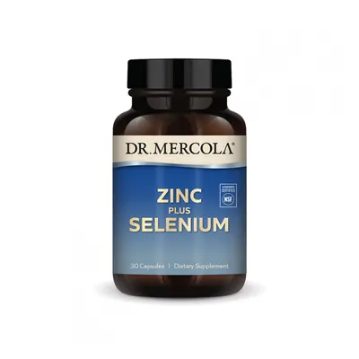 Dr. Mercola Zinek 15 mg plus selen 200 mcg 30 kapslí