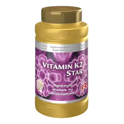 Starlife Vitamín K2 Star 60 kapslí