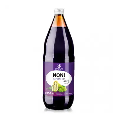 Allnature Noni Premium 100% Bio šťáva 1000 ml