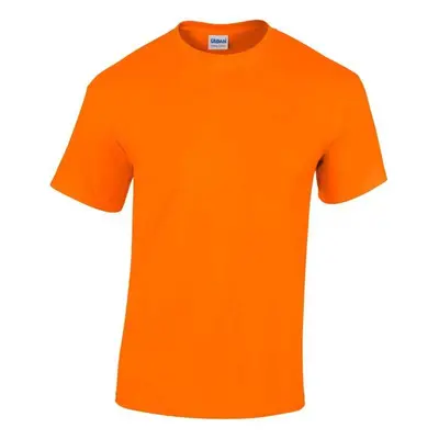 Tričko unisex oranžová safety