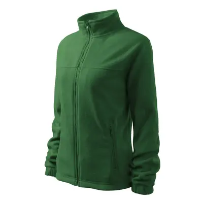 Dámská fleeceová mikina Fleece Jacket 504 lahvově zelená