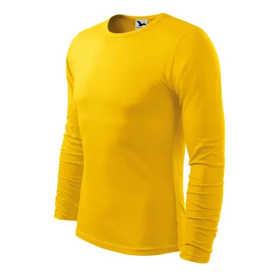 Pánské tričko s dlouhým rukávem Malfini Fit-T Long Sleeve žlutá