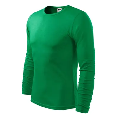 Pánské tričko s dlouhým rukávem Malfini Fit-T Long Sleeve středně zelená