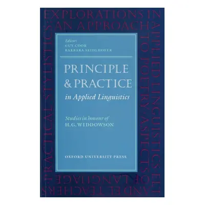 Oxford Applied Linguistics Principle and Practice in Applied Linguistics