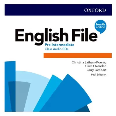 English File Fourth Edition Pre-Intermediate Plus Class Audio CDs (5)