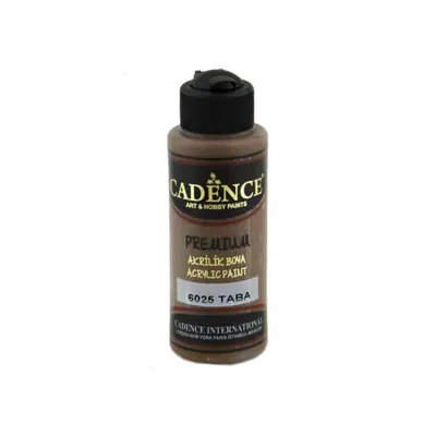 Akrylová barva Cadence Premium 120 ml - tan hnědá tabáková