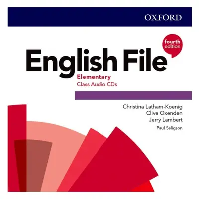 English File Fourth Edition Elementary Class Audio CDs (5)