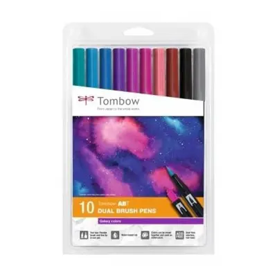 Tombow Oboustranný štětcový fix ABT - Galaxy colors 10 ks