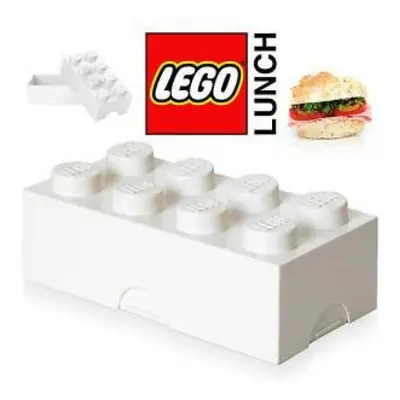 Svačinový box LEGO - bílý