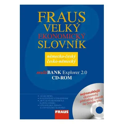 FRAUS Velký ekonomický slovník německo-český / česko-německý CD-ROM