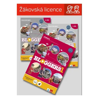 Bloggers 1 – učebnice s pracovním sešitem - žákovská licence