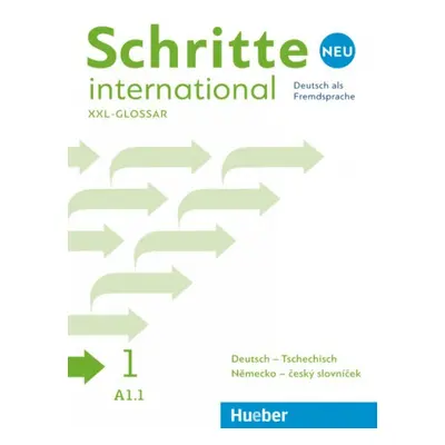 Schritte international Neu 1 Glossar XXL Deutsch-Tschechisch