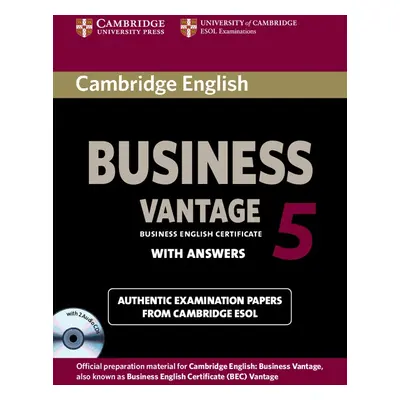 Cambridge BEC 5 Vantage Self-study Pack