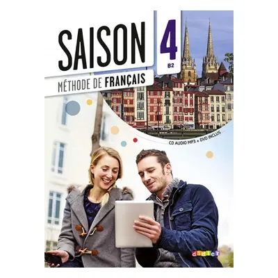 Saison 4 (B2) učebnice + CD + DVD