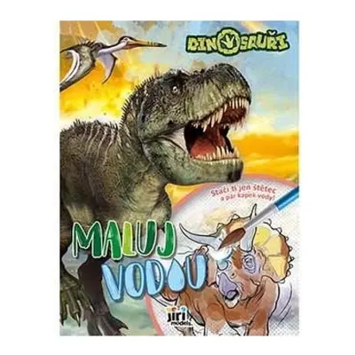 Dinosauři - Maluj vodou A4