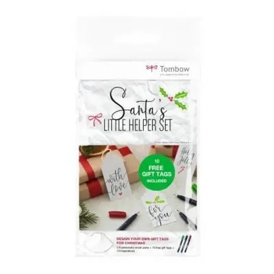 Tombow Sada štětcových fixů Fudenosuke Santa´s Little Helper