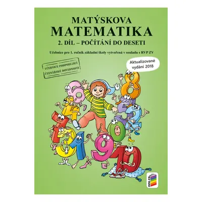 Matýskova matematika, 2. díl - počítání do 10 - aktualizované vydání 2018 1A-36