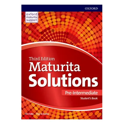 Maturita Solutions 3rd Edition Pre-Intermediate Student´s Book Czech Edition