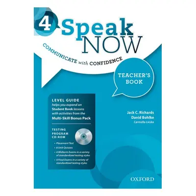 Speak Now 4 Teacher´s Book, CD-ROM a Access Card Pack