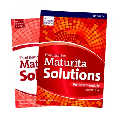 Maturita Solutions 3rd Edition Pre-Intermediate Student´s Book + Workbook CZ balíček