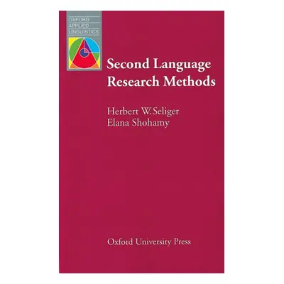 Oxford Applied Linguistics Second Language Research Methods