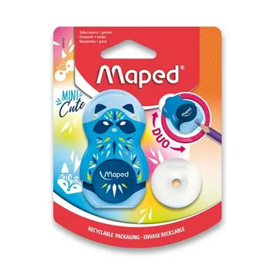 Ořezávátko Maped Loopy Mini Cute - 1 otvor, blistr, mix motivů