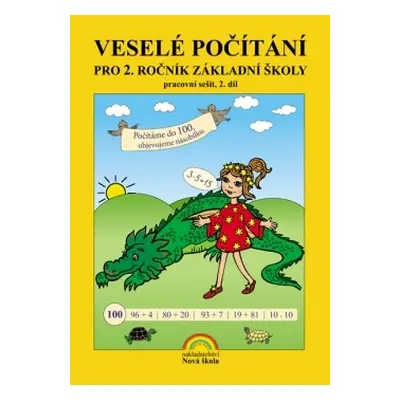 Veselé počítání 2. díl – pracovní sešit k učebnici Matematika 2 - Zdena Rosecká (2-08)