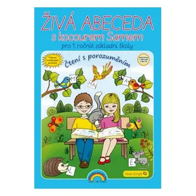 Nevázané písmo - Živá abeceda s kocourem Samem – učebnice, Čtení s porozuměním 11-91N