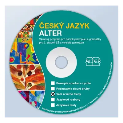 CD Věta a větné členy - jednouživatelská verze