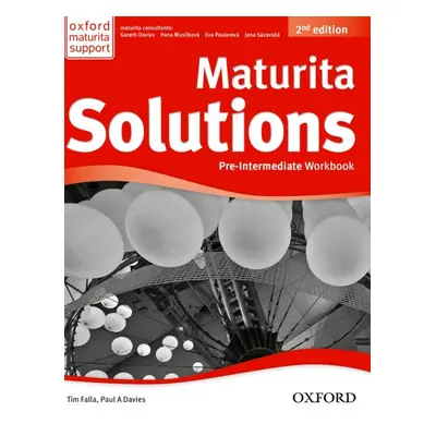 Maturita Solutions (2nd Edition) Pre-Intermediate Workbook with online audio Pack CZ