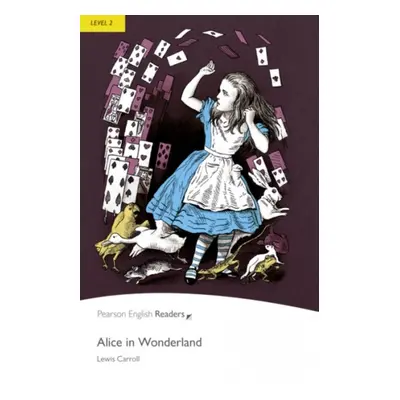 Pearson English Readers 2 Alice in Wonderland Book + MP3 audio CD Pack