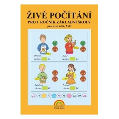 Živé počítání 2. díl – pracovní sešit k učebnici Matematika 1 - Zdena Rosecká (1-08)